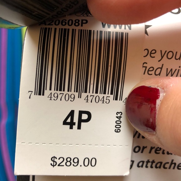 Betsy & Adam Macy’s burgundy prom dress (4P) - Picture 6 of 6